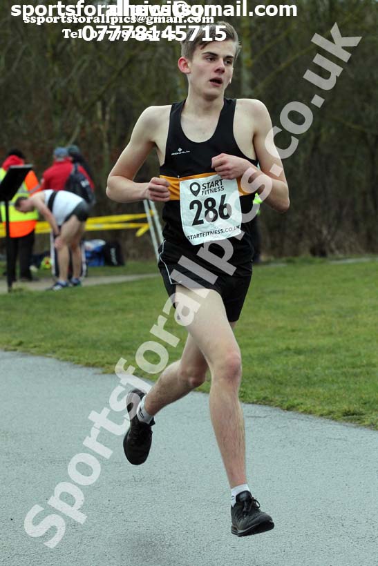 Senior mens NECAA Road Relays Champs., Hetton Lyons Oark, Hetton-le-Hole. Photo: David T. Hewitson/Sports for All Pics